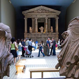 Londyn. Ekspozycja wewnątrz British Museum.